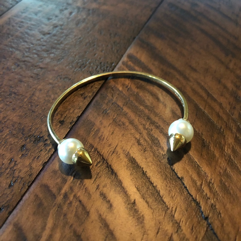 Stella & Dot Pearl Spike Cuff